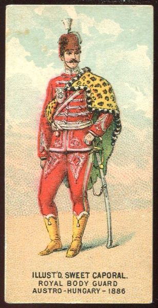 307 Royal Body Guard Austro-Hungary 1886
